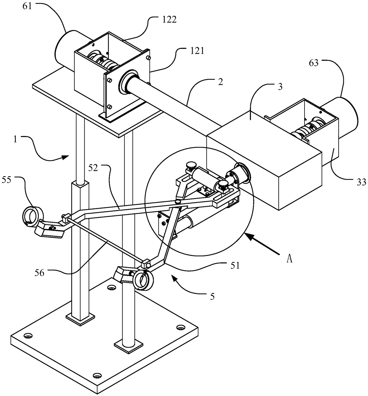 Medical robot for rehabilitation training of shoulder joint with dual-purpose of patient standing and lying