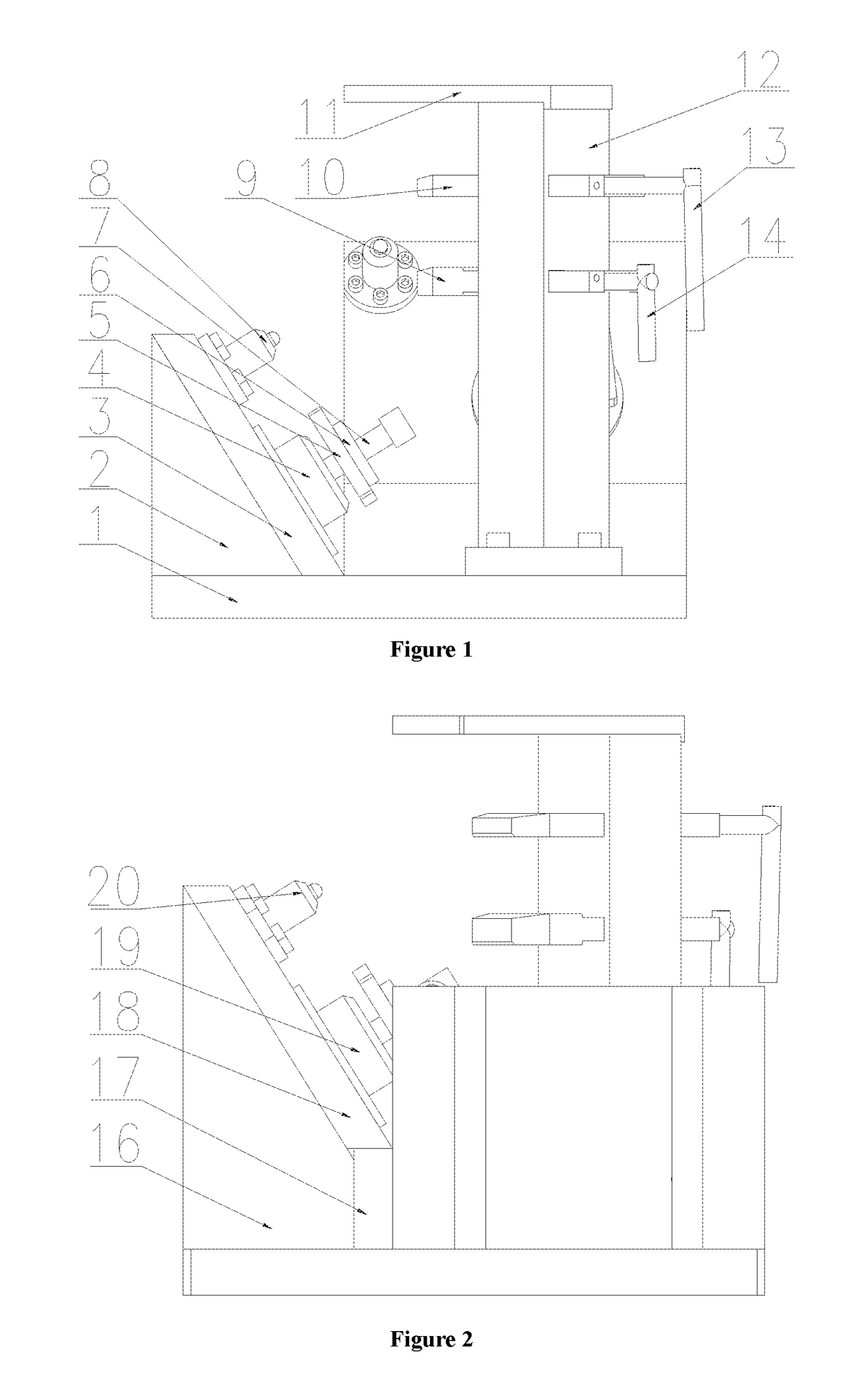 Method for drilling a steering knuckle casting