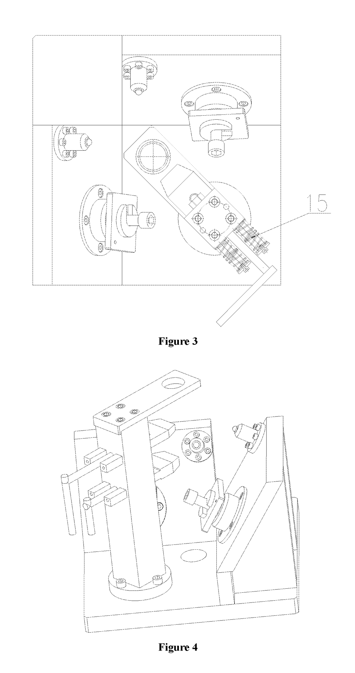 Method for drilling a steering knuckle casting