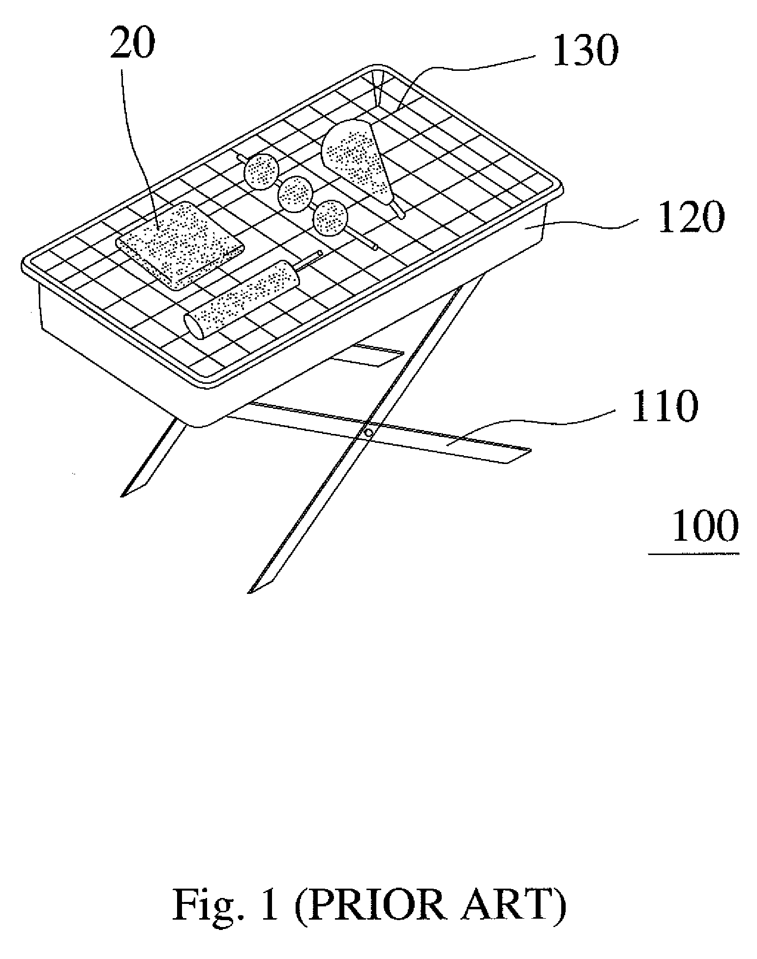 Mobile barbecue grill