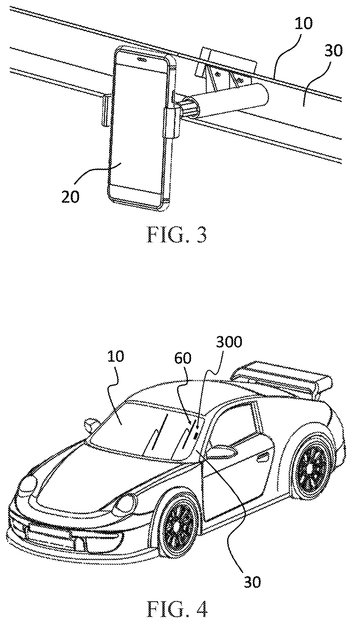 Magnetic Device Mount for Attachment to Non-Ferromagnetic Material