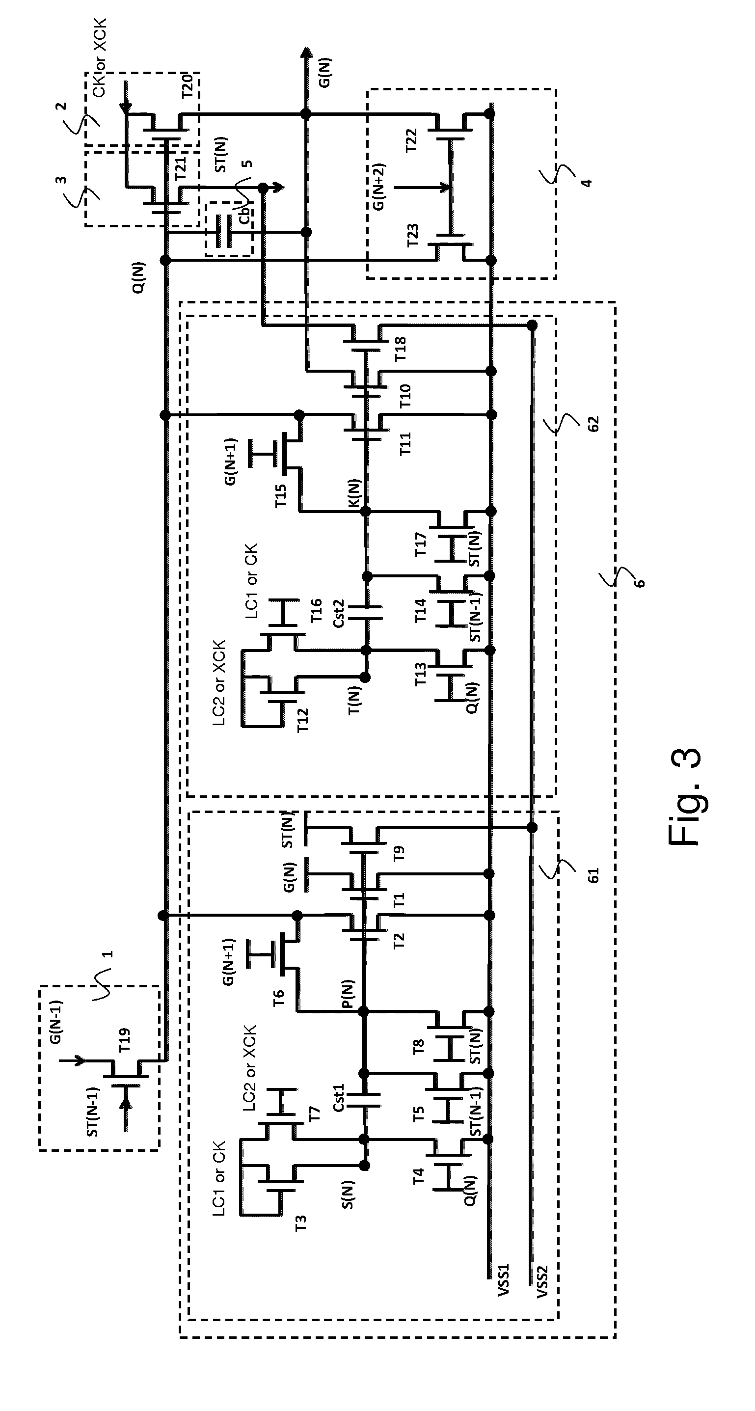 Self-compensating gate driving circuit