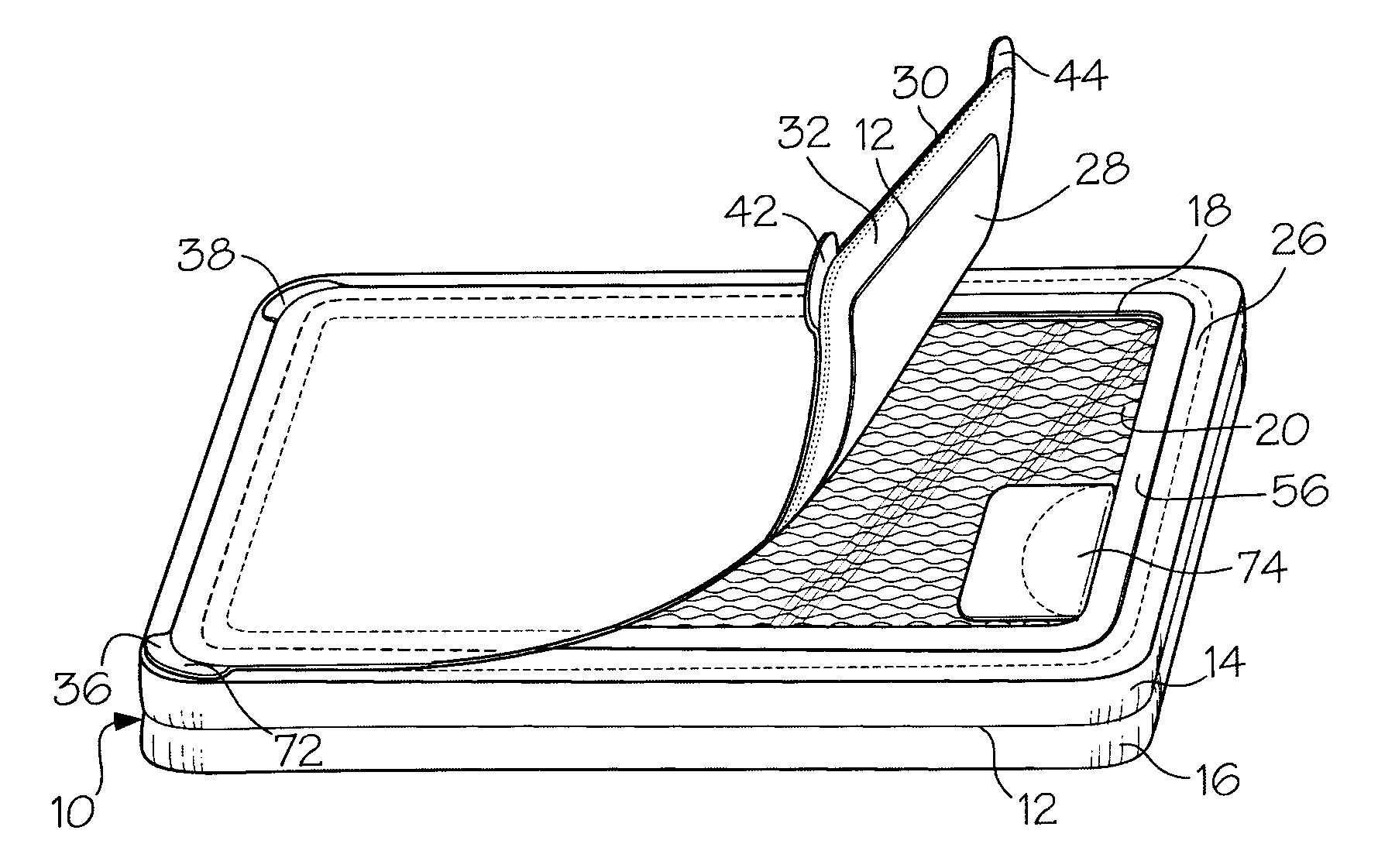 Packaging for multiple chest wound seals for preventing pneumothorax