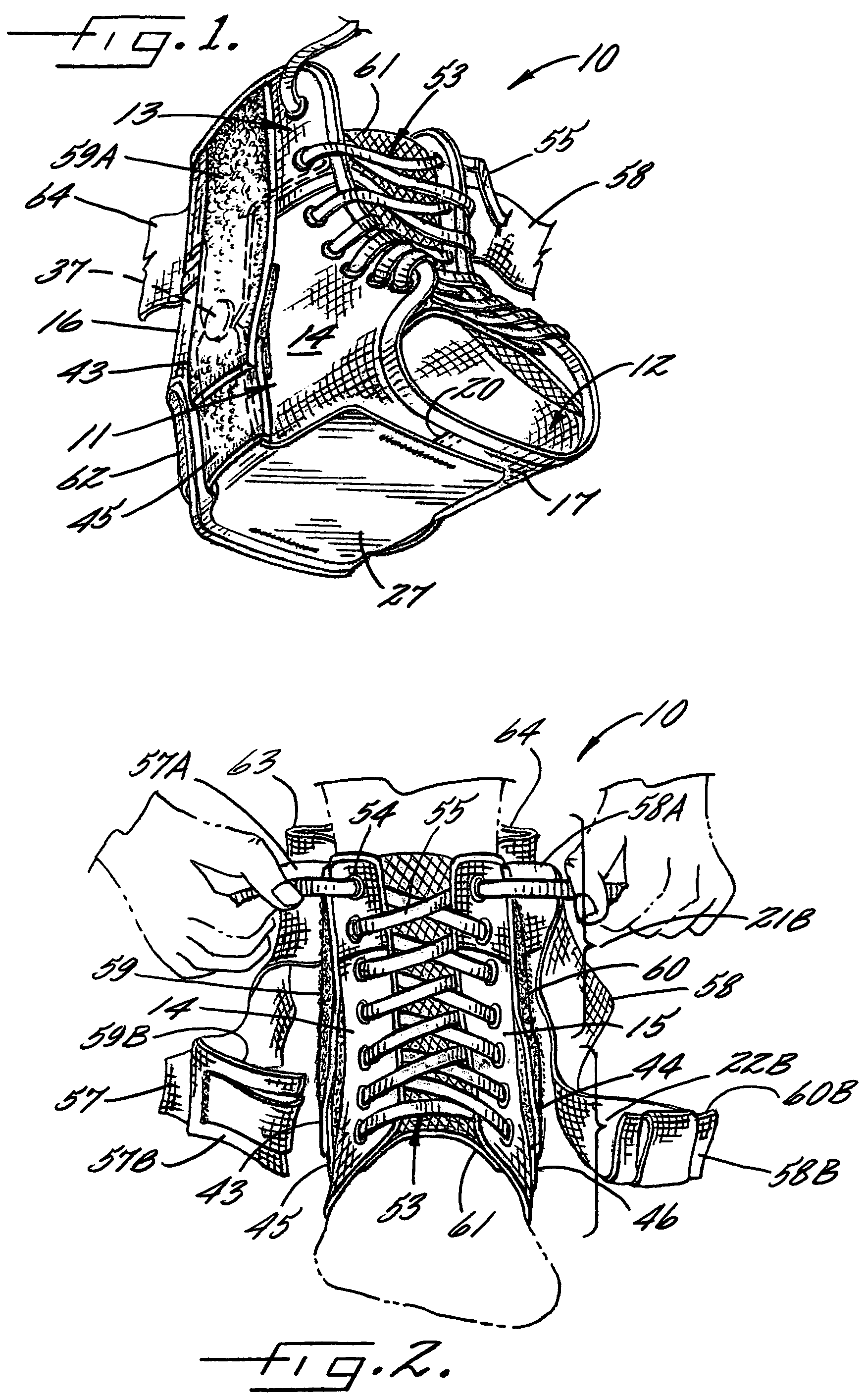 Ankle stabilizing apparatus having a pivotable stiffening unit