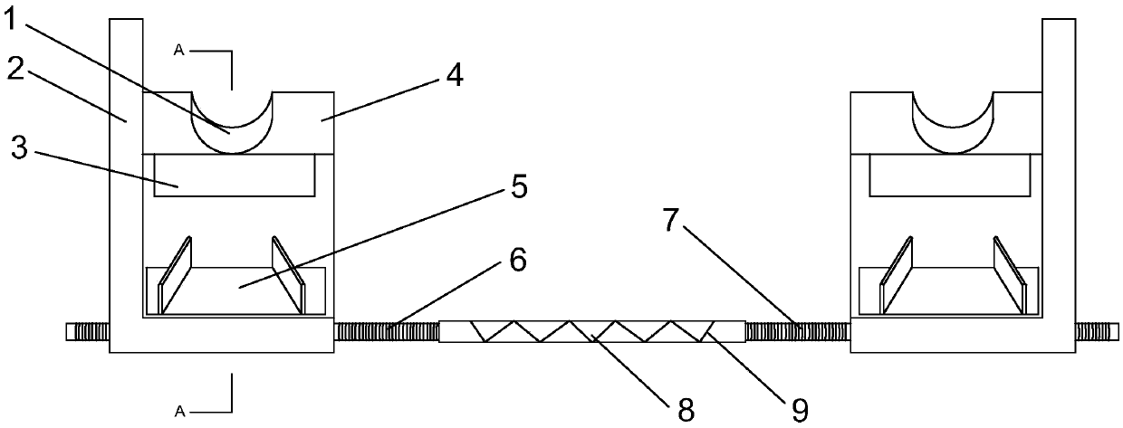 A floor-type handcart switch cabinet integrated track