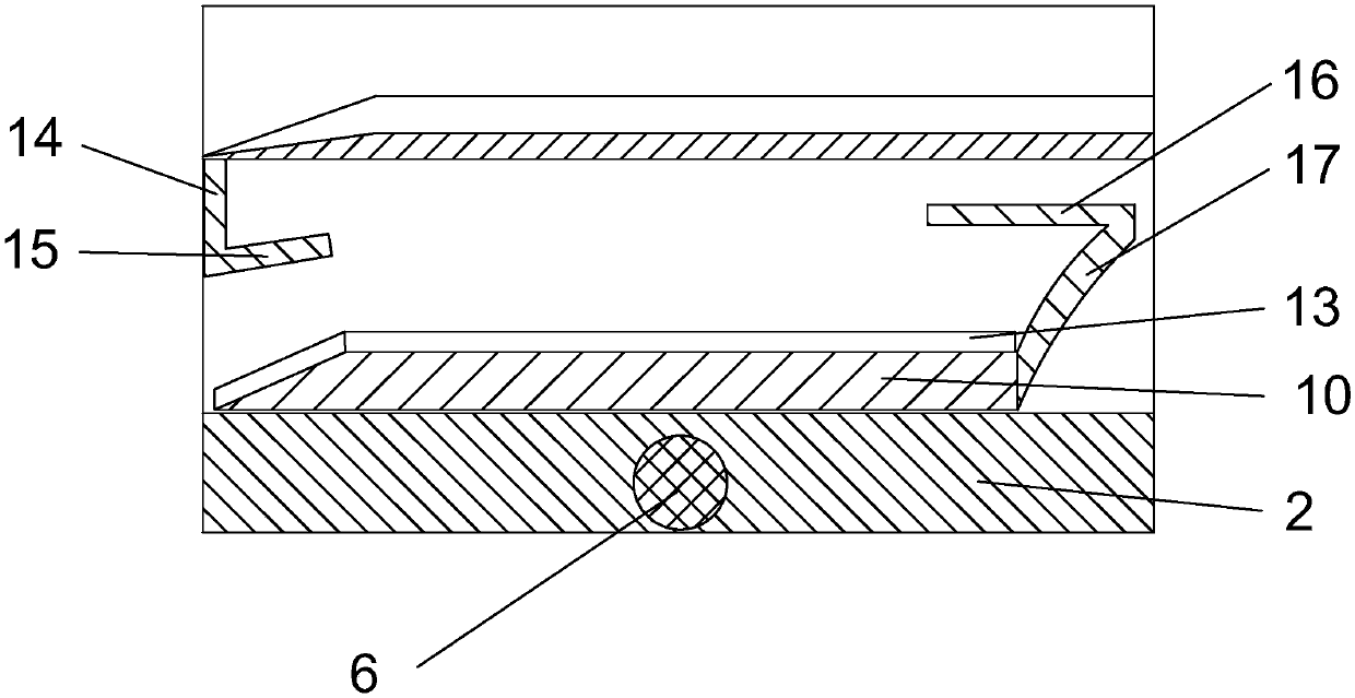 A floor-type handcart switch cabinet integrated track