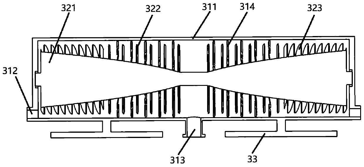 High-integration flywheel energy storage device with novel horizontal self-vacuum chamber