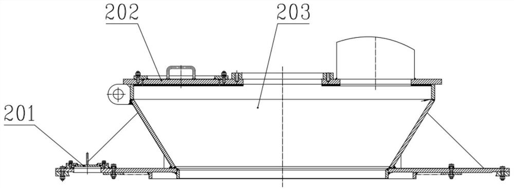 Non-central blanking type solid shaft transmission pulverized coal separator and use method