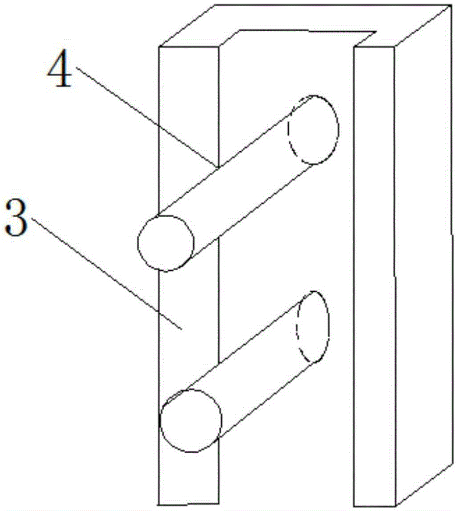 Novel telescopic and movable automobile data recorder support