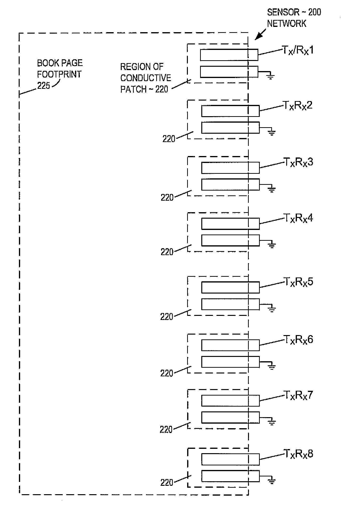 Capacitive sensing of media information in an interactive media device