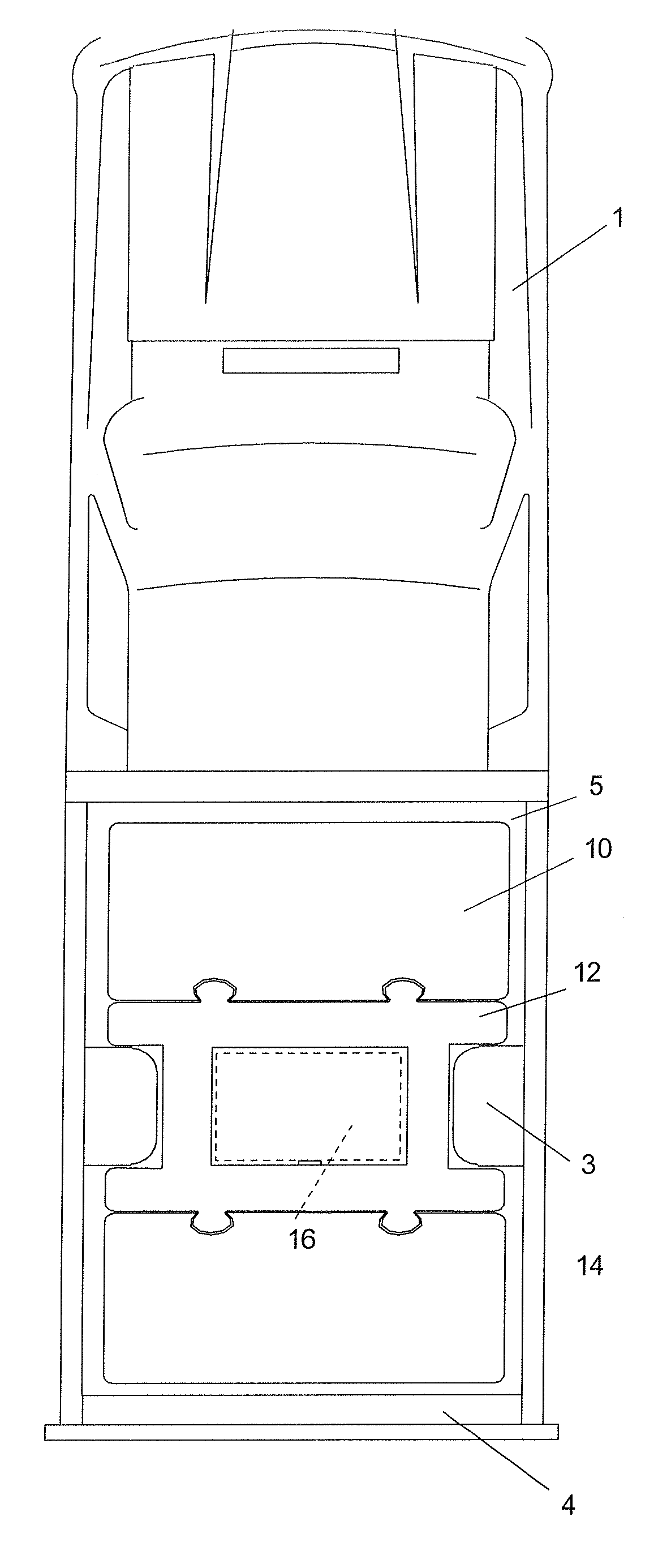 Cargo and weight holding truck bed accessory