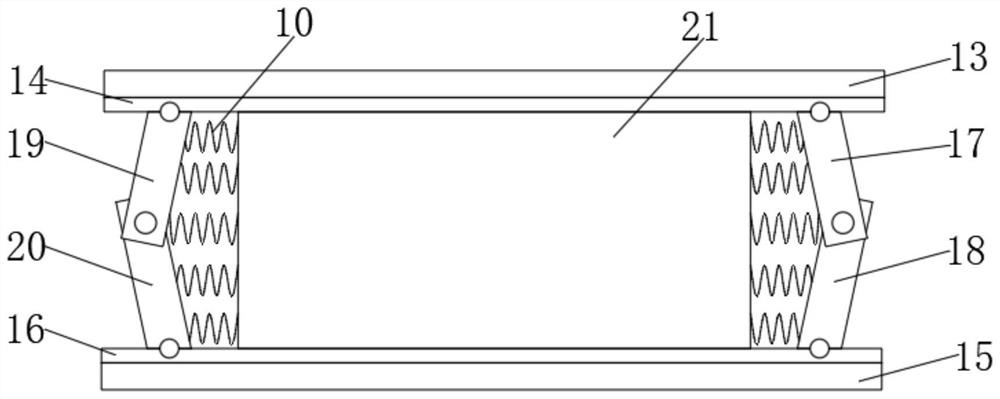 Shock insulation support special for bridge