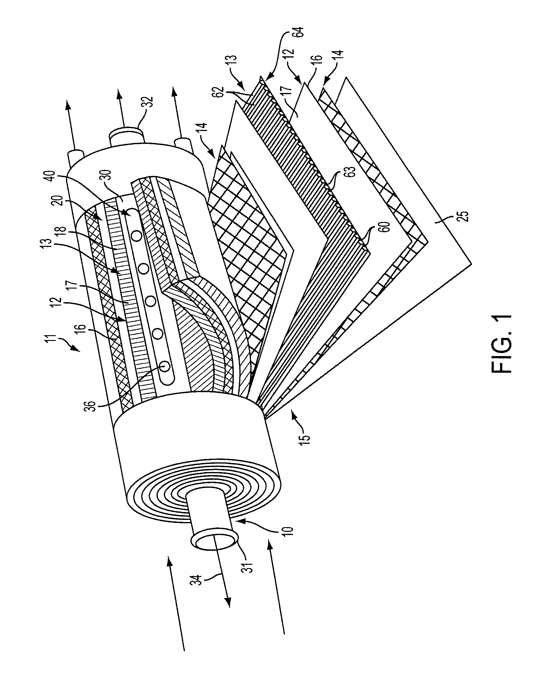 Filter element for fluid filtration system