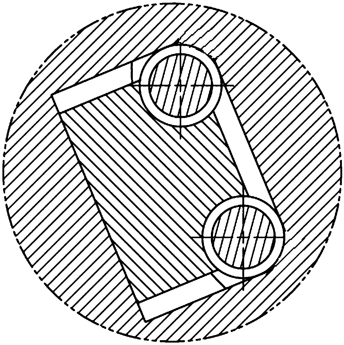 Rotary driving structure for seat test stand