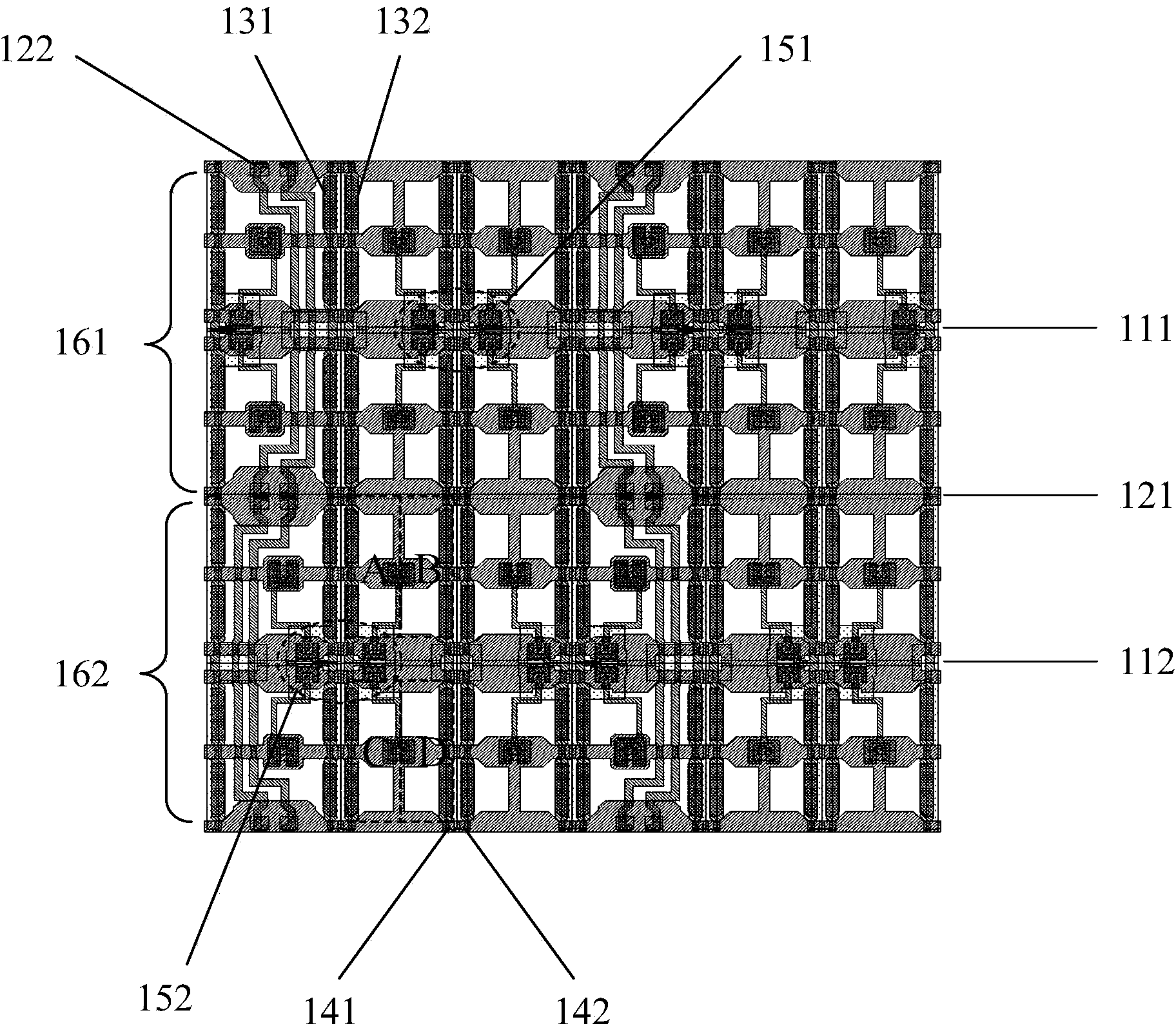 Pixel structure, display panel and production method of pixel structure