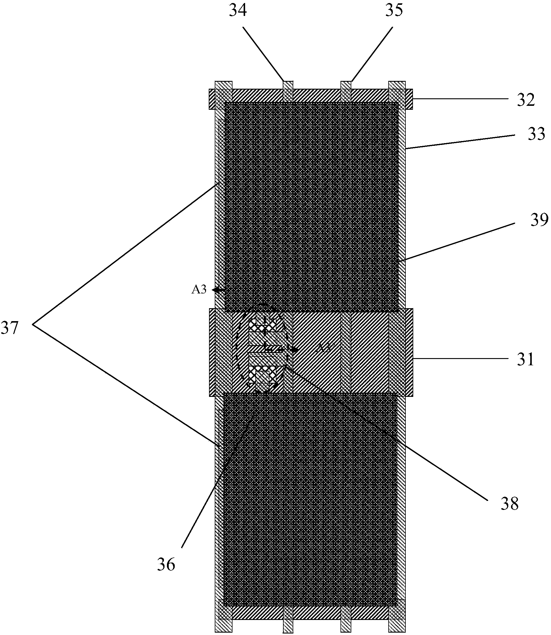 Pixel structure, display panel and production method of pixel structure