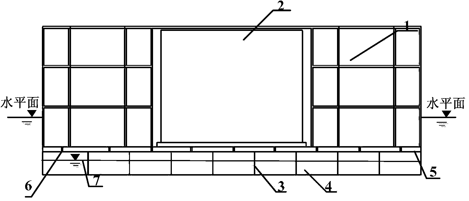 Caisson towing method