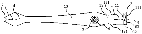 Device for forming linear double eyelids