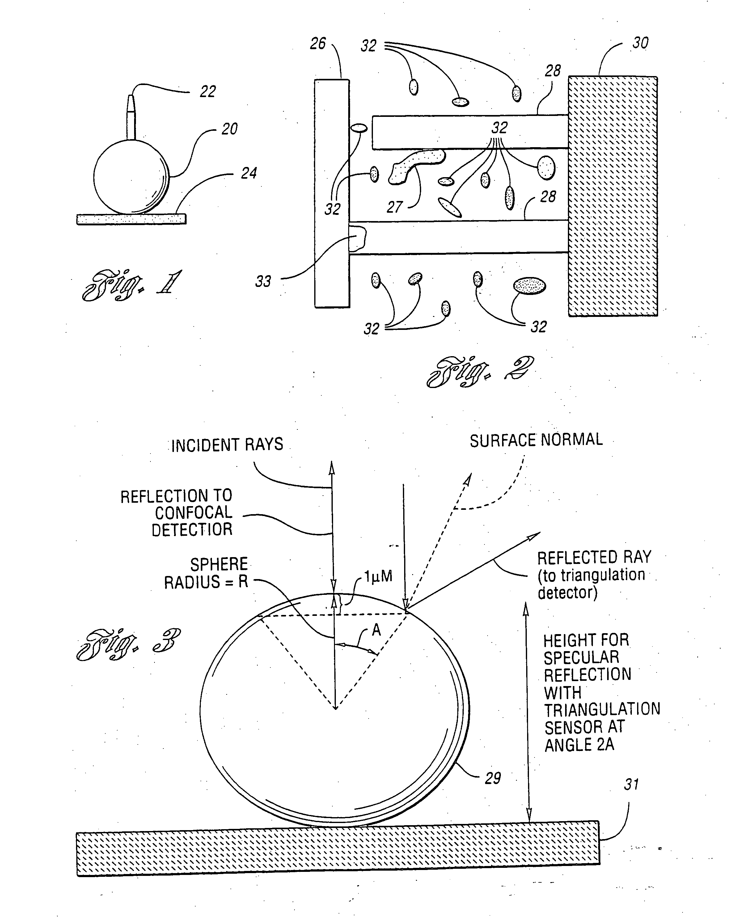 Method and system for high speed measuring of microscopic targets