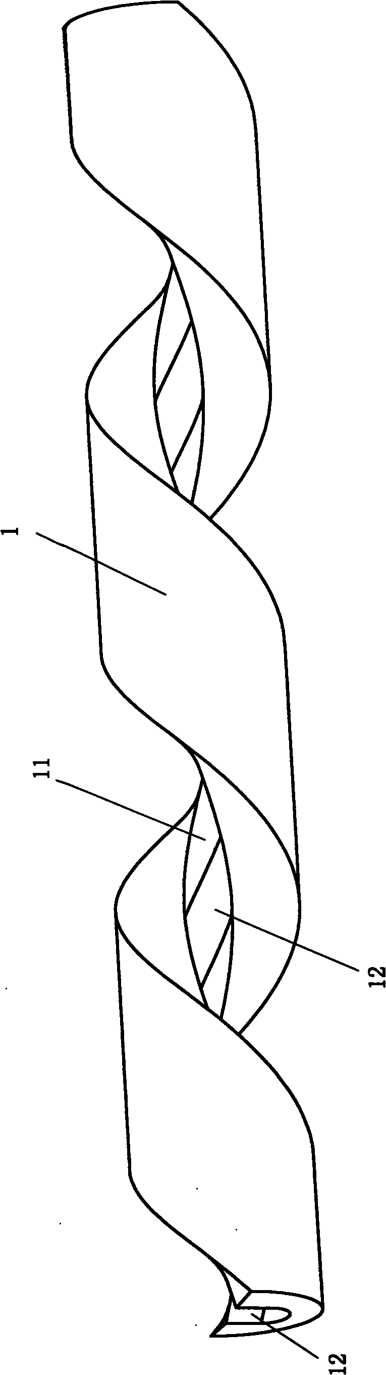 Single-screw metal screw pump stator and processing method for inner helical surface thereof