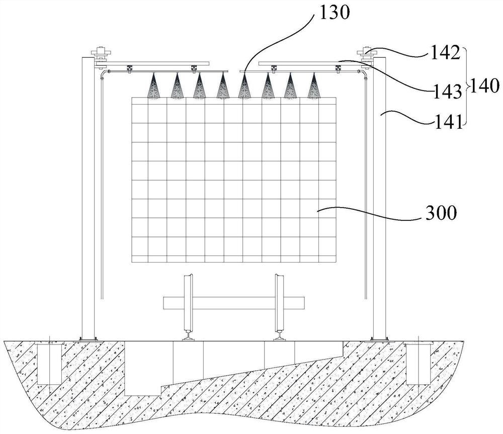 Intelligent truck cleaning system and cleaning method