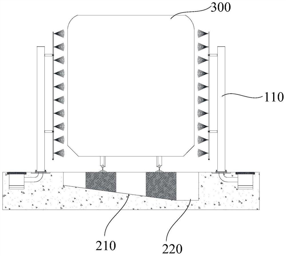 Intelligent truck cleaning system and cleaning method