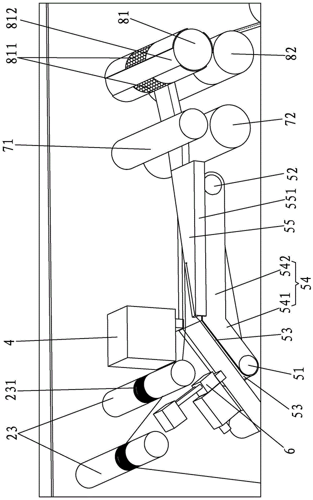 Elastic waist forming machine for ring-waist diapers