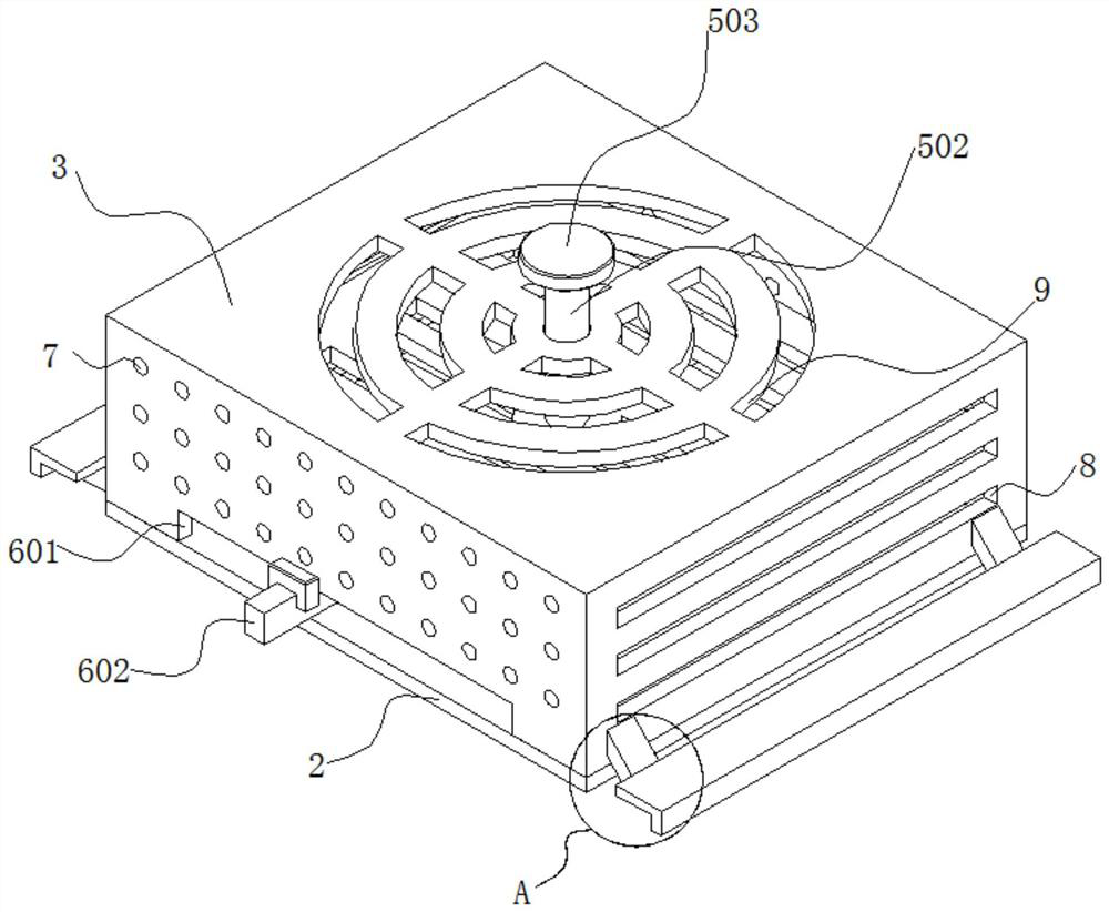 Explosion-proof device for lithium battery test