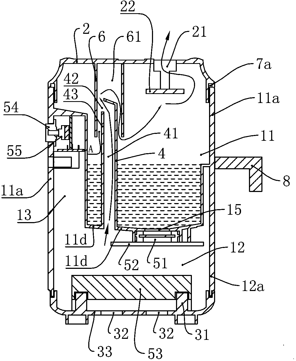 Atomizer capable of being applied to mobile platform