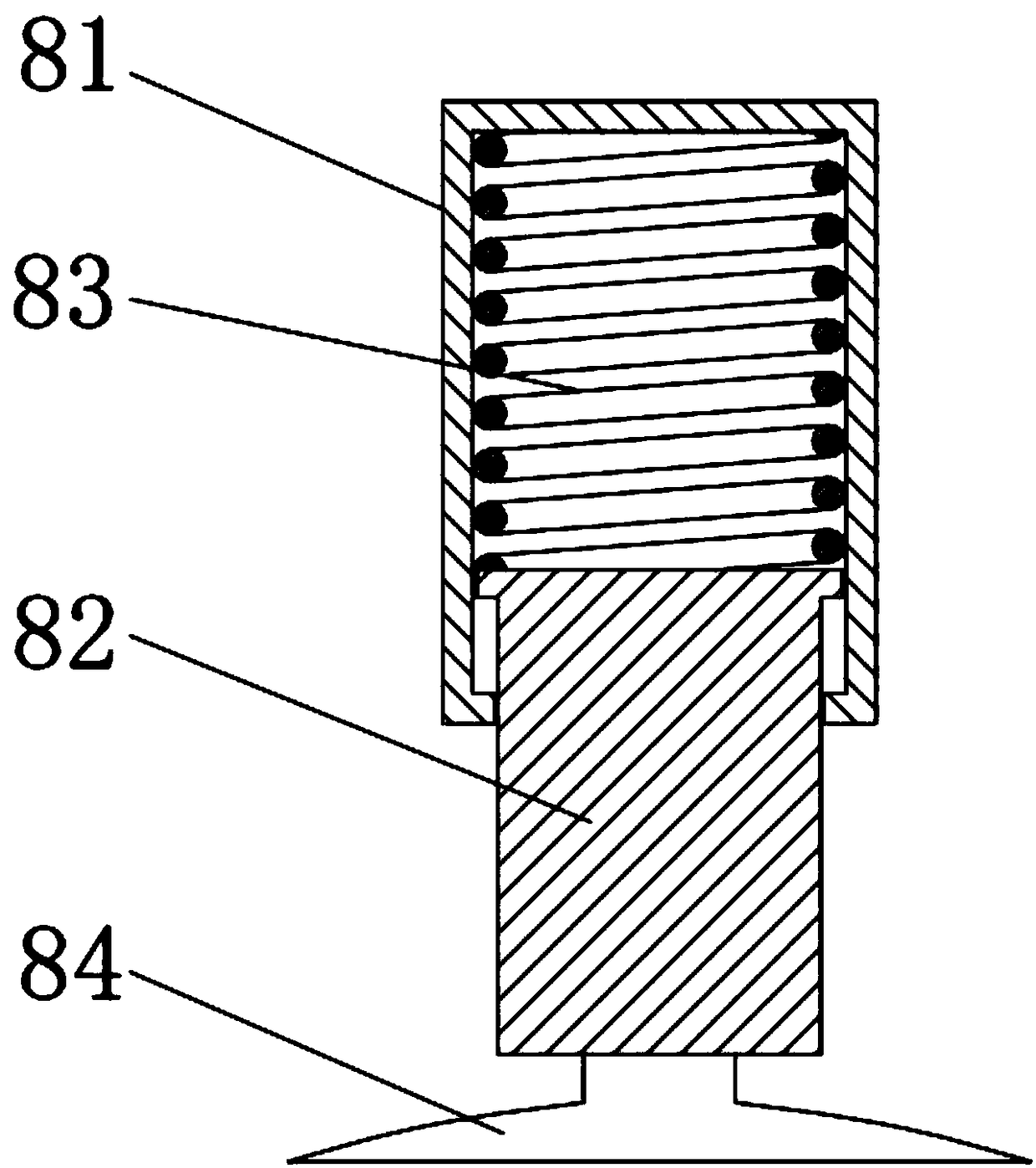 A kind of anti-adhesive high stability glue making machine