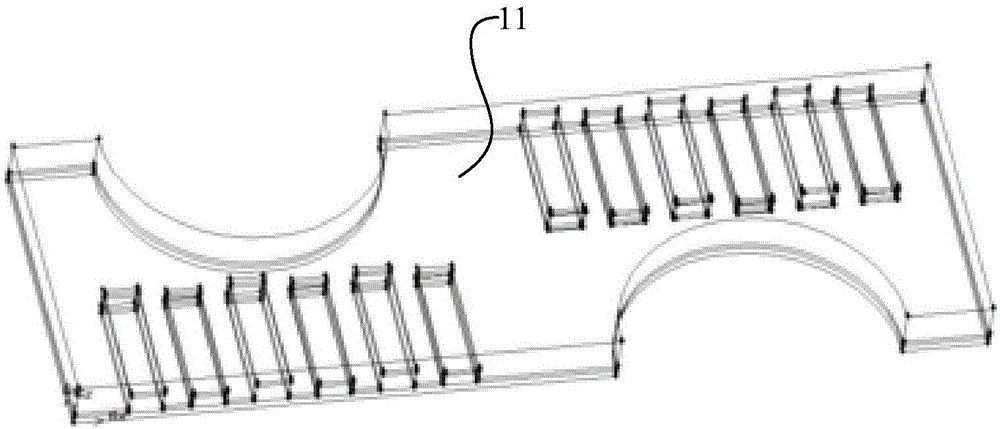 Heat exchange fin, heat exchanger with heat exchange fins and dehumidifier