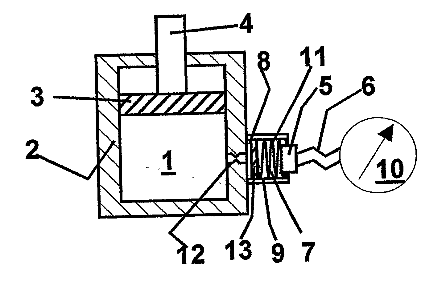 Hydraulic pressure sensor