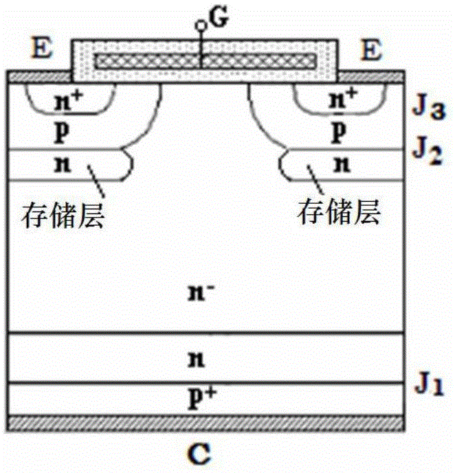 Electron injection enhanced high voltage IGBT and manufacturing method thereof