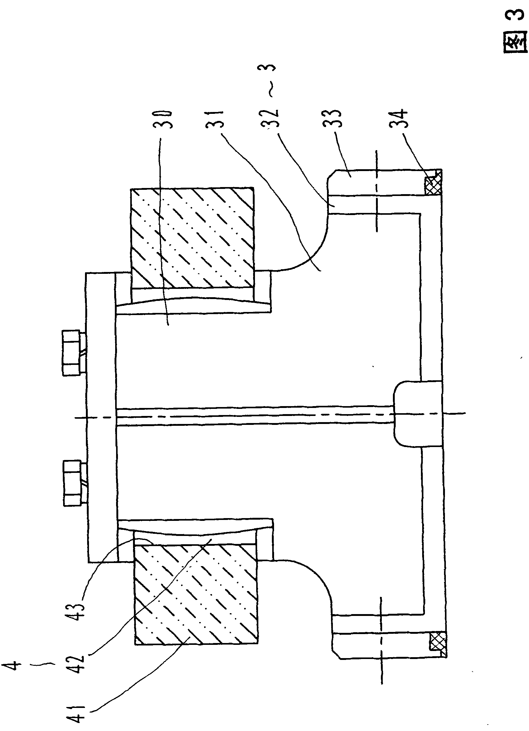 Folding and unfolding mechanism of back-unfolding stabilizing fin device