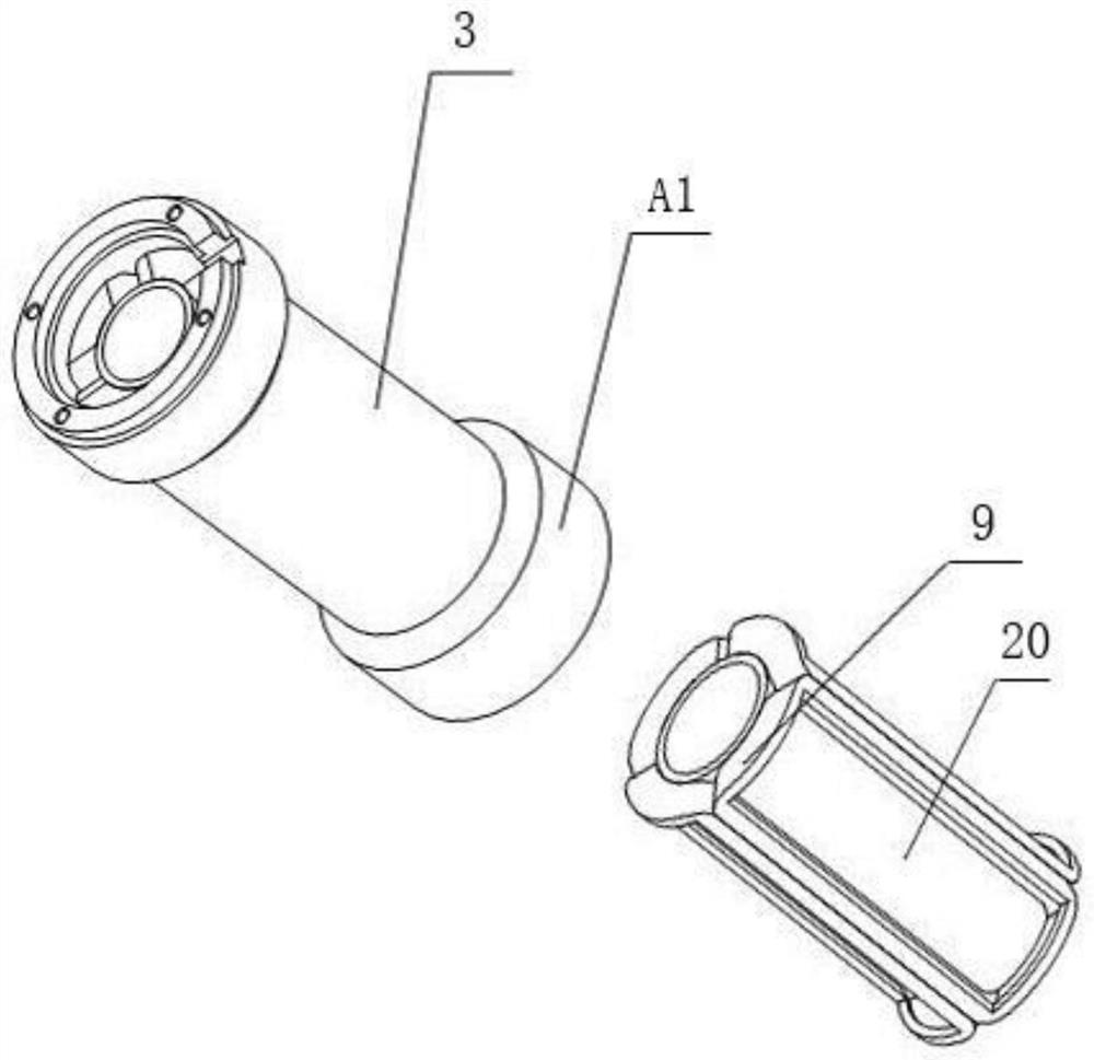 A rigid-flexible coupling vibrating mirror motor and its control method