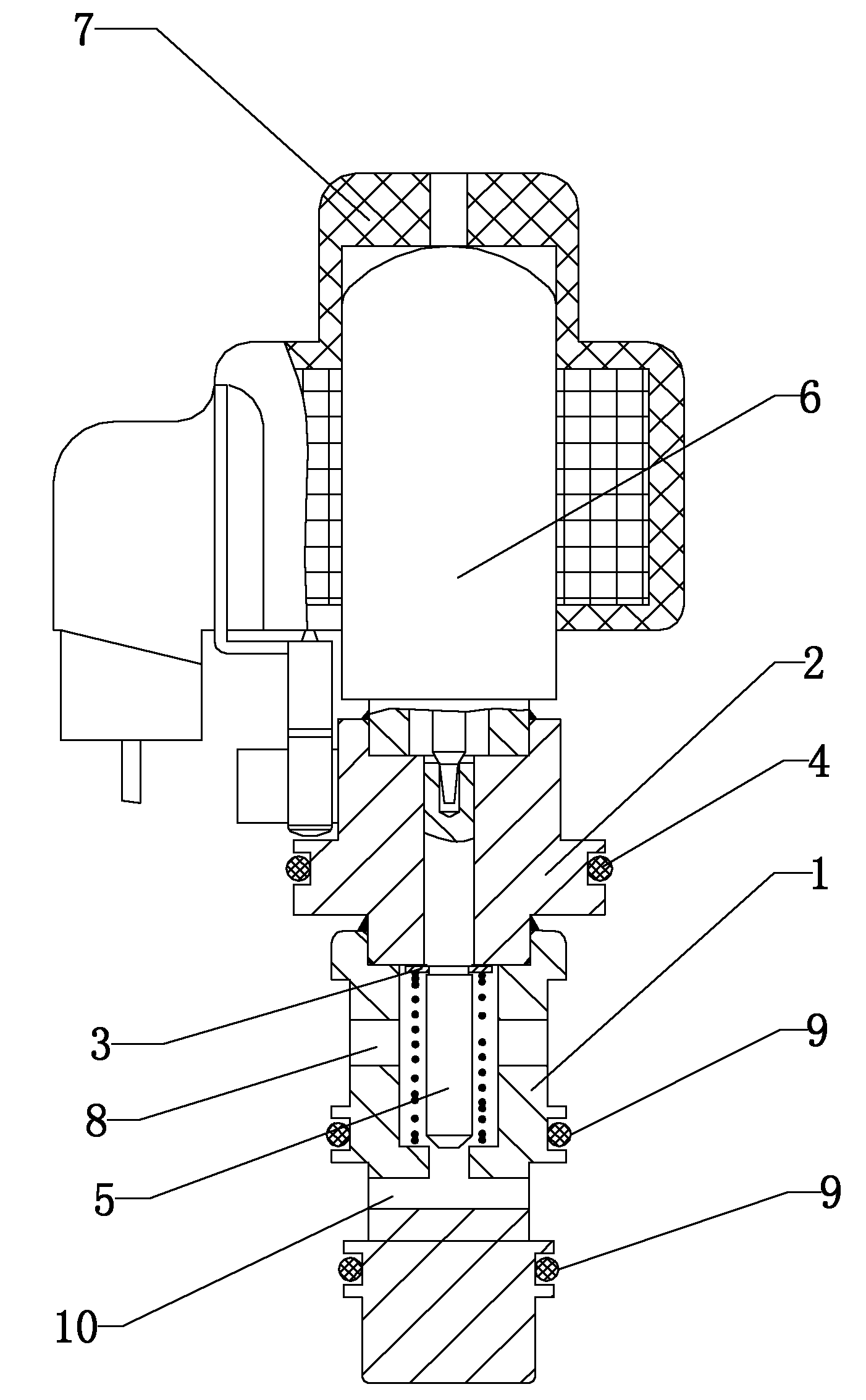 External control valve of variable displacement compressor