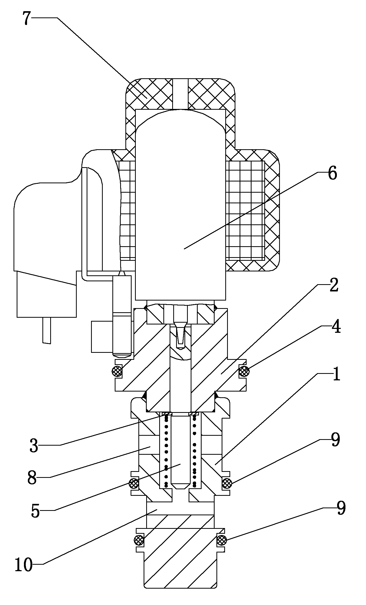 External control valve of variable displacement compressor