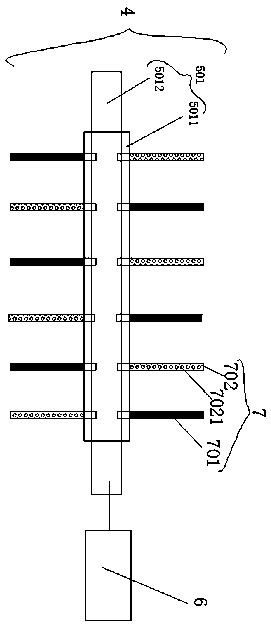 Adjustable-temperature solid phase synthesis apparatus for polypeptide