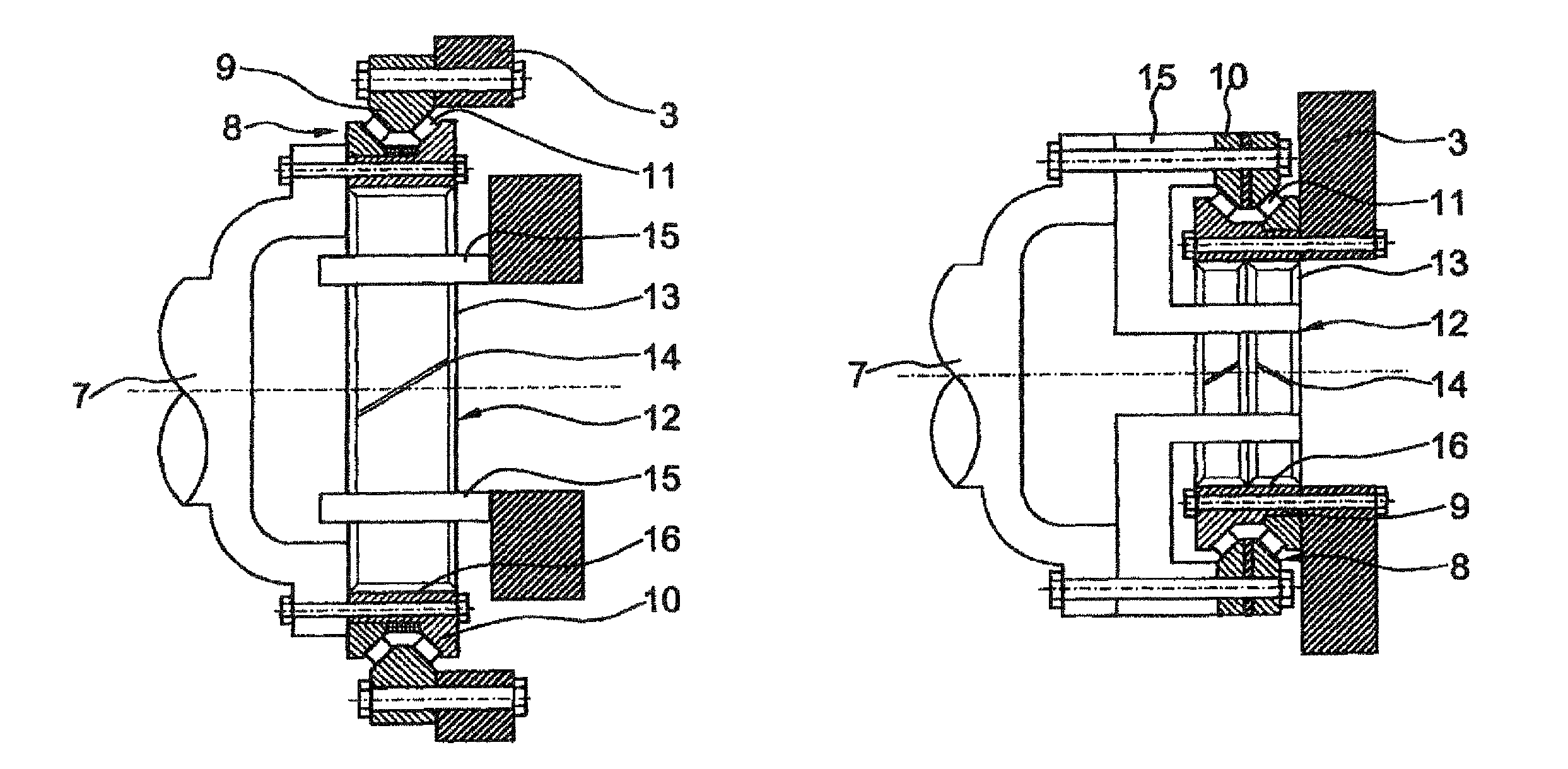 Rotor bearing for a wind turbine