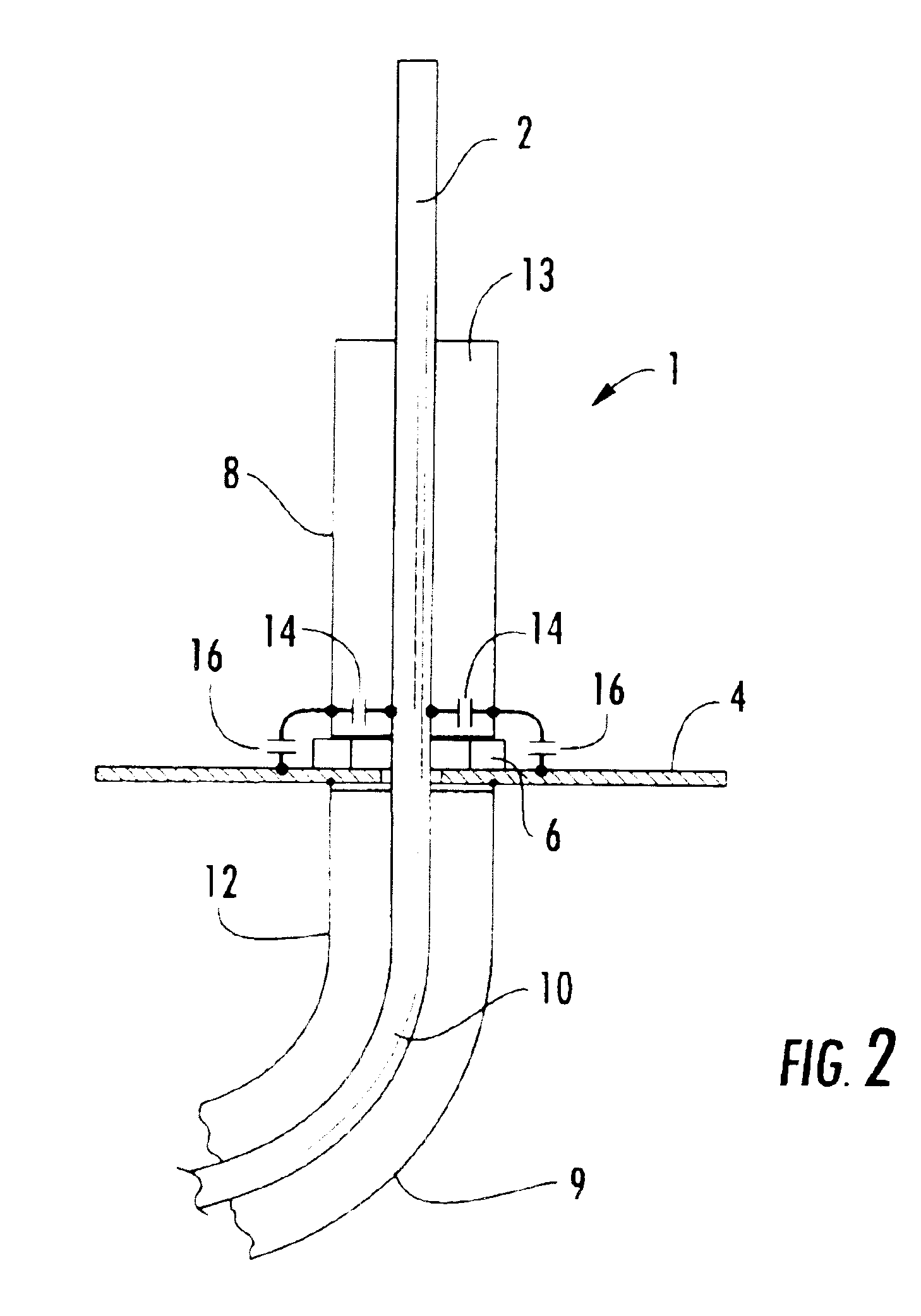 Dual band sleeve antenna