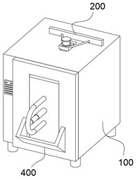 Device for detecting fire resistance of fireproof plate