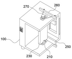 Device for detecting fire resistance of fireproof plate