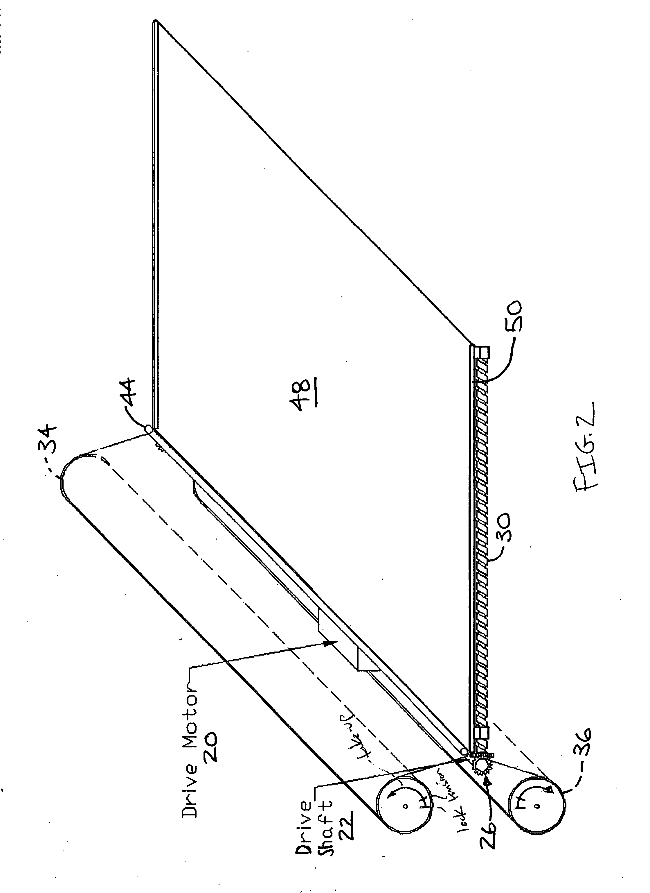 Patient transfer mechanism and gurney equipped therewith