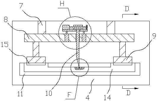 Iron sheet slicing machine allowing automatic maintenance