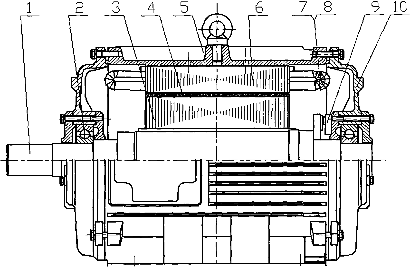 Double-winding permanent magnet motor