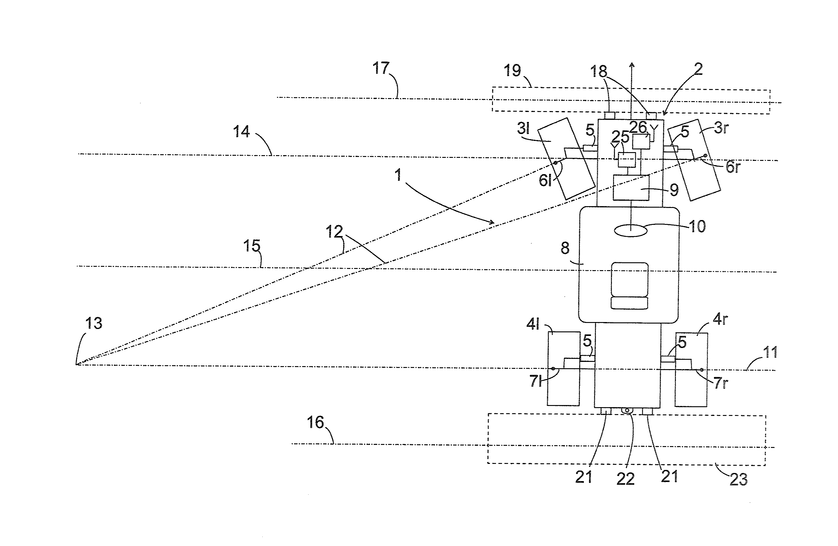 Vehicle having a plurality of steering programs