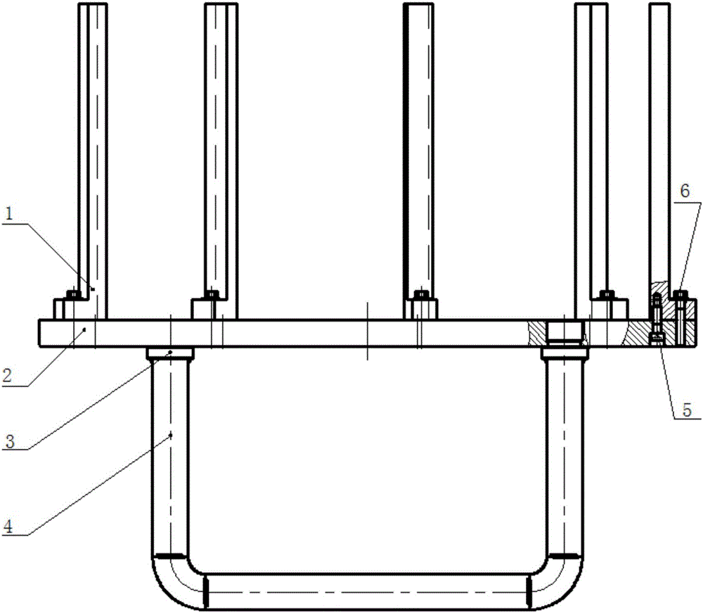 Mounting guider of aircraft carbon brake disc