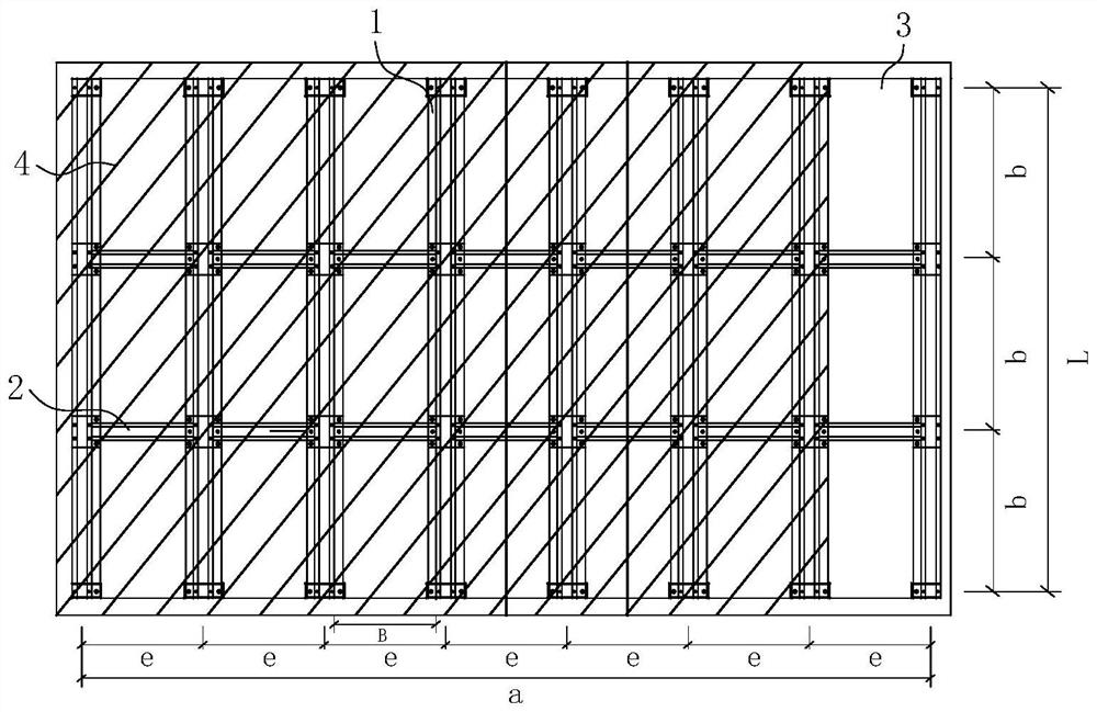 Rigidity judgment method of light assembly type composite floor slab and computer readable storage medium