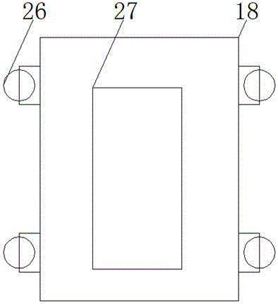 Leather cleaning and impurity removal device