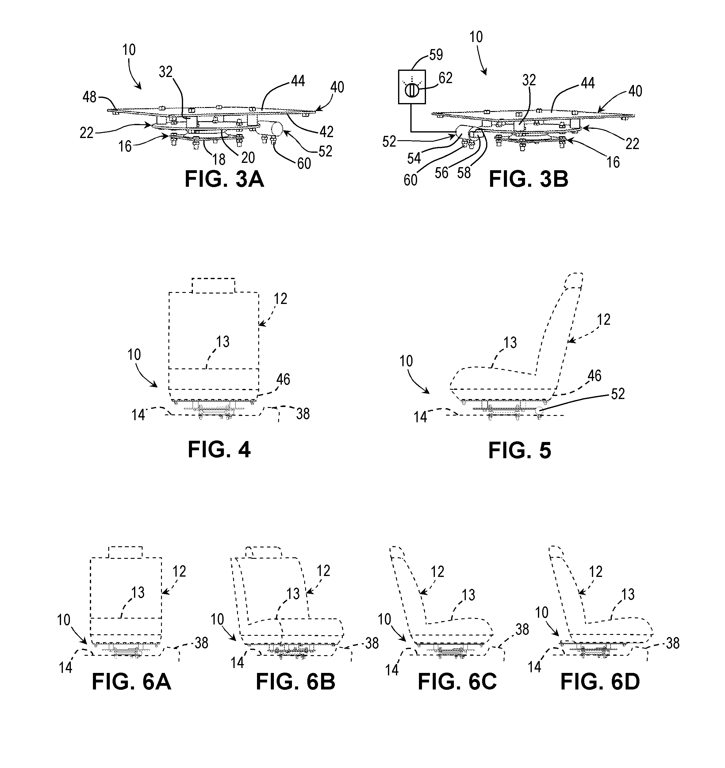 Swivelling assembly for a vehicle seat